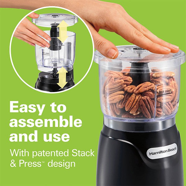 Hamilton Beach, Stack & Press Food Chopper 350W