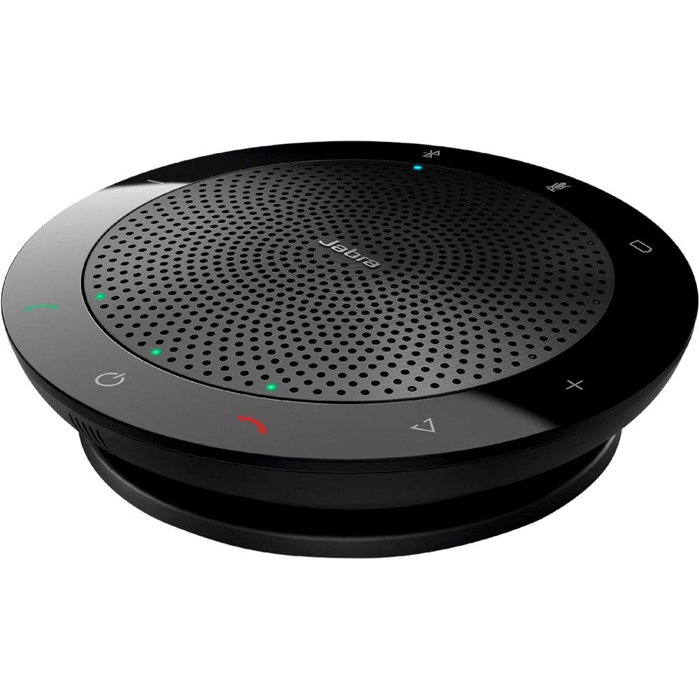 Jabra, SPEAK 510 MS Black USB & Bluetooth Speakerphone-Unified Communications Certified Portable Conference Speake ?Connect with Laptops, Smartphones and Tablets Microsoft optimized