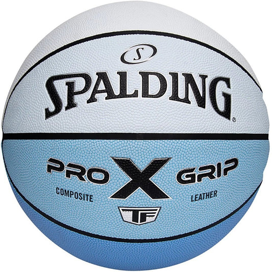 Spalding, Pro Grip X Fade Blue Composite Leather Basketball - Size 7