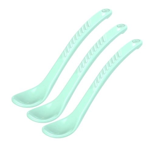 Twistshake, 3X Feeding Spoon 4+M Pastel Green, 78181