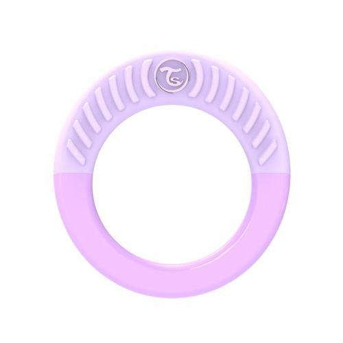 Twistshake, Teether 1+M Pastel Purple, 78242