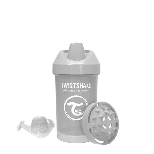 Twistshake, Crawler Cup 300Ml 8+M Pastel Grey, 78278