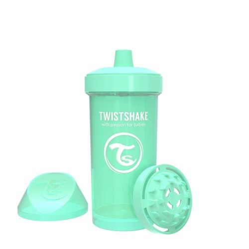 Twistshake, Kid Cup 360Ml 12+M Pastel Green, 78281