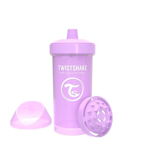 Twistshake, Kid Cup 360Ml 12+M Pastel Purple, 78282