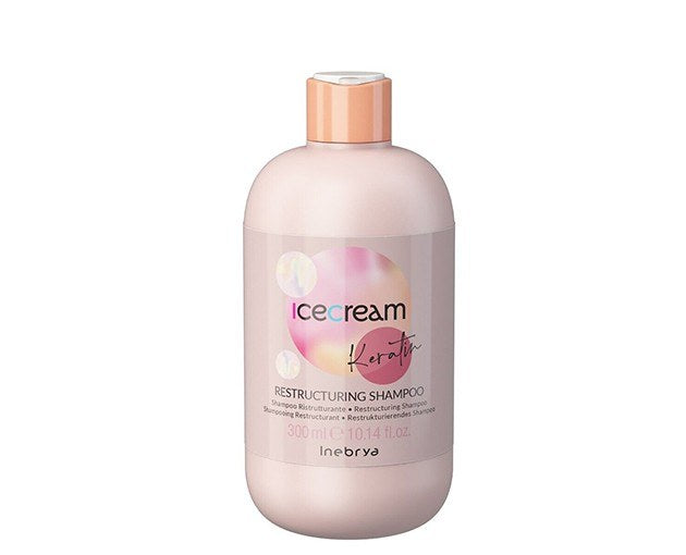Inebrya, Ice Cream Keratin Restructuring Shampoo 300Ml