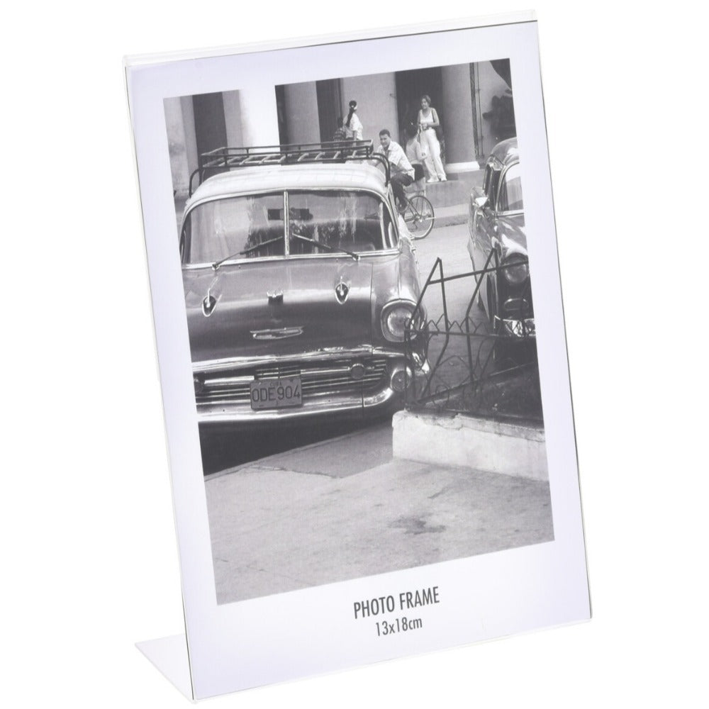 Standing Photo Frame 13X18 Cm Transparent