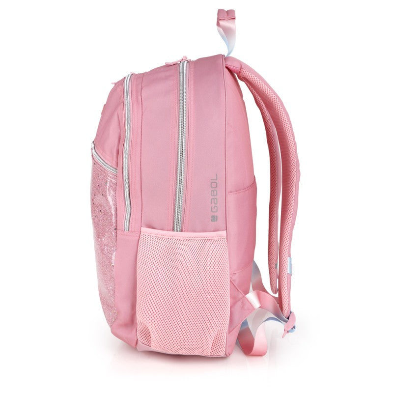 Gabol, School Backpack 2 Parts Glam 34x46x20cm#237696/2026 Pink.