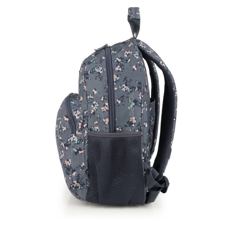 Gabol, School Backpack 1 Parts Secret 31x41x16cm#238006/2026 Grey.