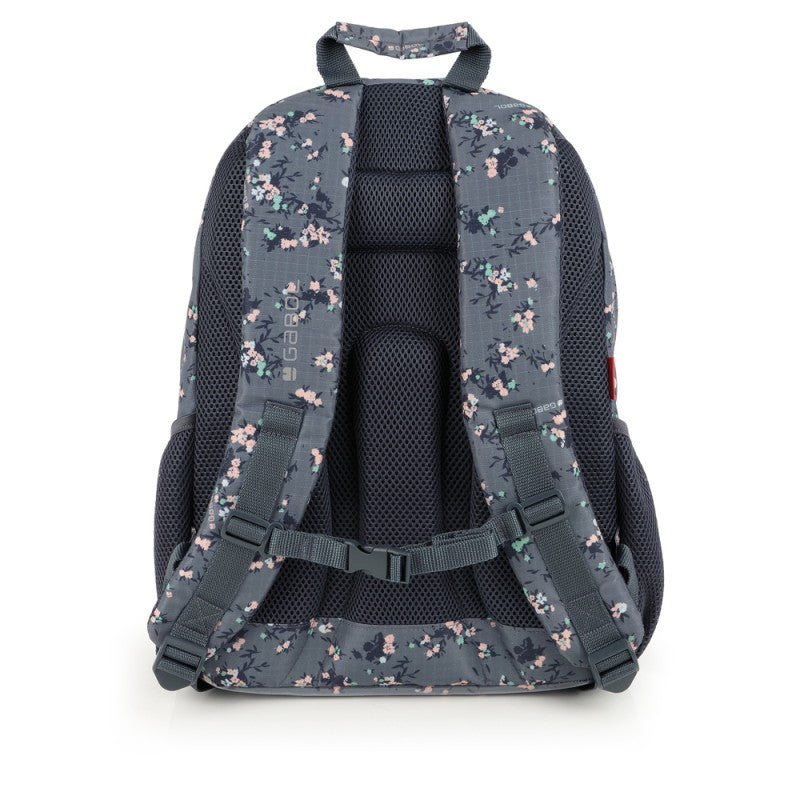 Gabol, School Backpack 3 Parts Secret 32x44x18cm#238040/2026 Grey.