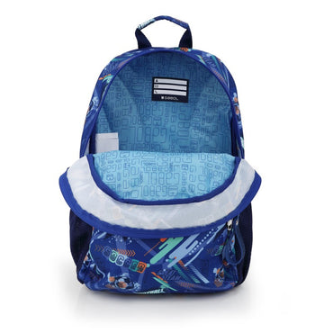 Gabol, School Backpack 1 Parts Crew 31x41x16cm#238406/2026 Blue.