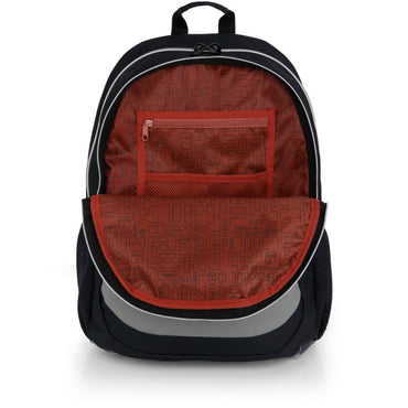 Gabol, School Backpack 2 Parts Trick 34x46x20cm#238596/2026 Grey-Black.