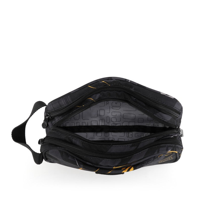 Gabol, School Pencil Case 3 Parts Byte 22x9x9cm#238611/2026 Black.