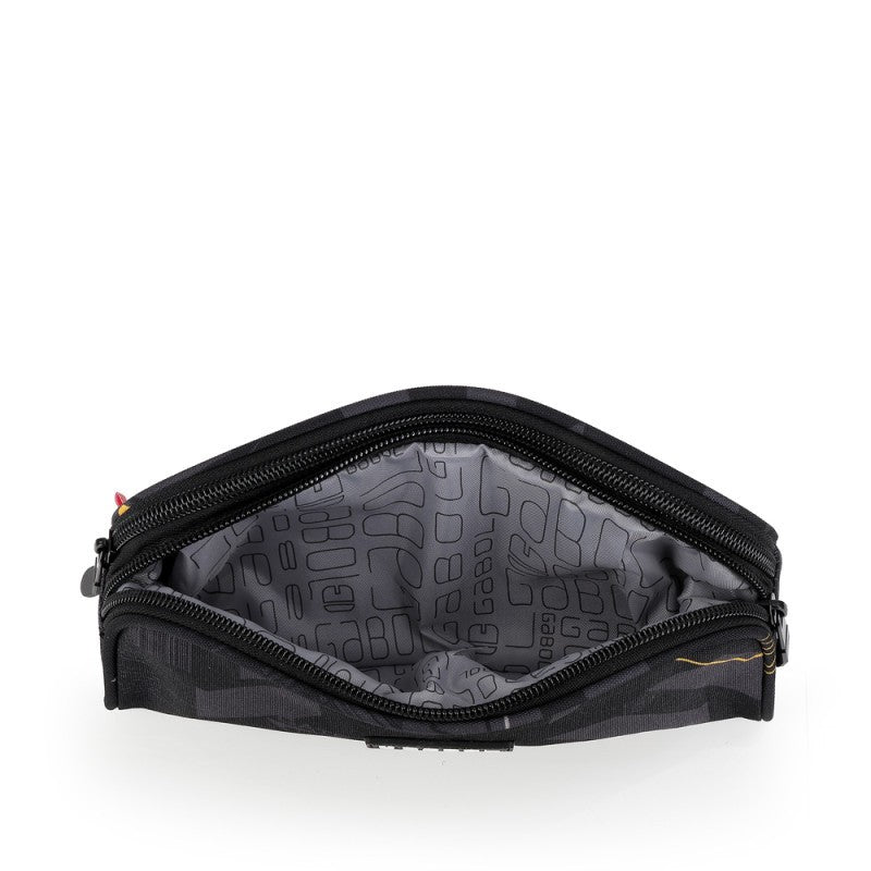 Gabol, School Pencil Case 2 Parts Byte 22x8x6cm#238631/2026 Black.