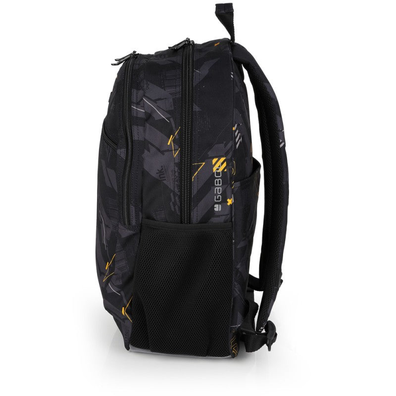 Gabol, School Backpack 2 Parts Byte 34x46x20cm#238696/2026 Black.
