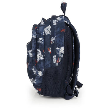 Gabol, School Backpack 3 Parts Dash 32x44x18cm#238740/2026 Navy Blue.