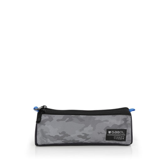 Gabol, School Pencil Case 3 Parts Soul 22x7x7cm#238809/2026 Black-Grey.