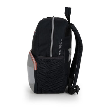 Gabol, School Small Backpack 1 Parts Trick 25x33x12cm#238521/2026 Grey-Black.