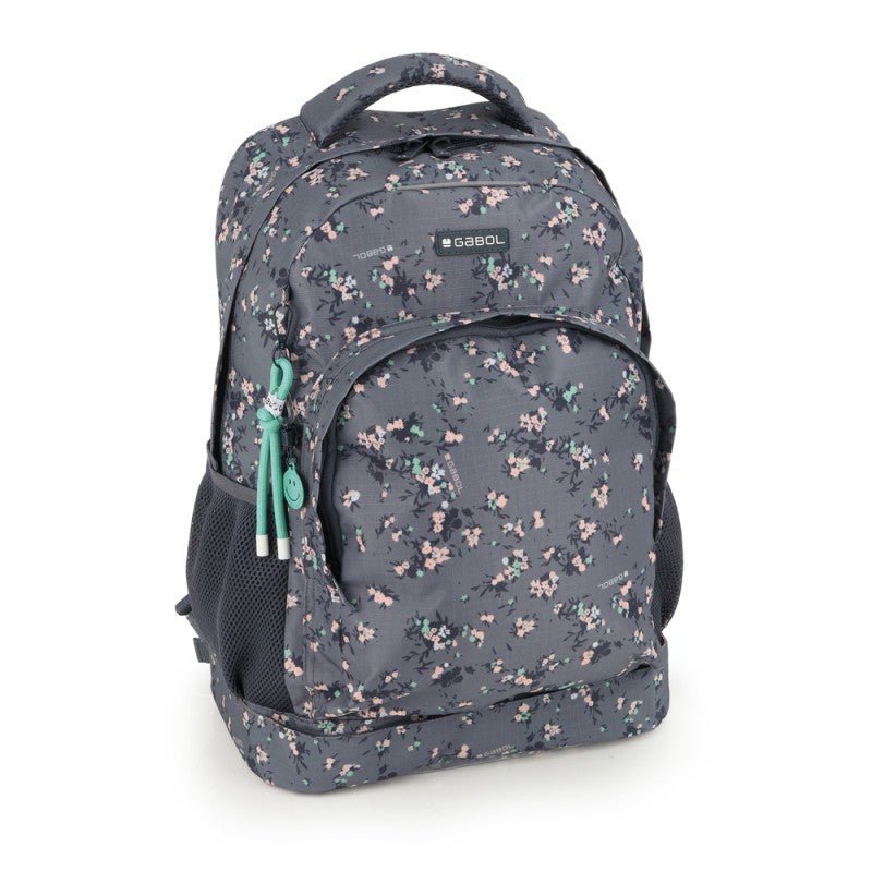 Gabol, School Detachable Trolley Backpack Secret 34x46x20cm#238084/2026 Grey.