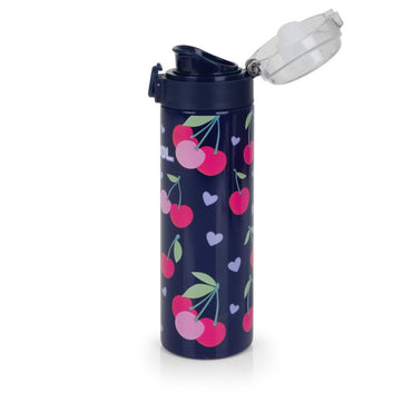 Gabol, School Stainless Steel Bottle Sweet 6.5x22.5x6.5cm 600ML#237552/2026 Navy Blue.