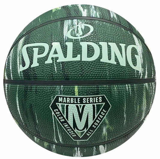 Spalding, Marble Teal/Sage/Mint Outdoor Basketball - Size 7