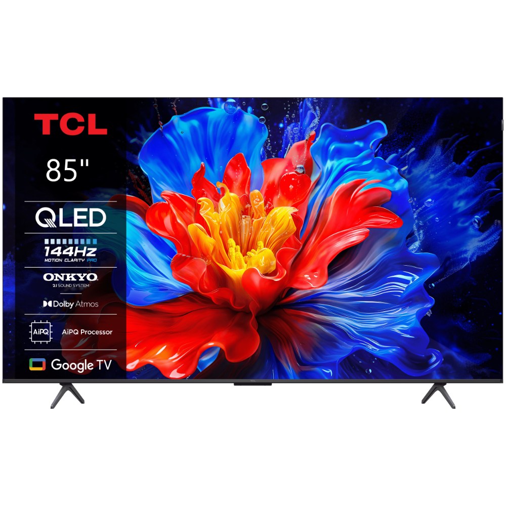 Tcl, Qled 85' Uhd 144 Native Google Tv
