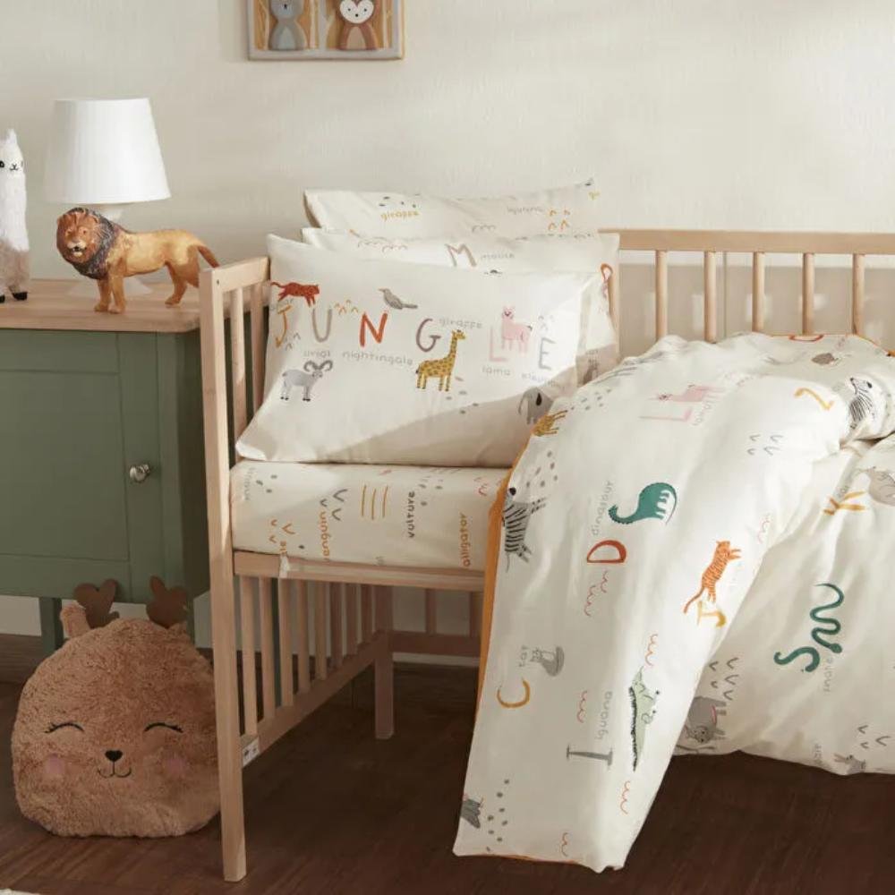 Karaca Home Jungle 100% Cotton Baby Bedding Set 100x150 cm, 8680214373484