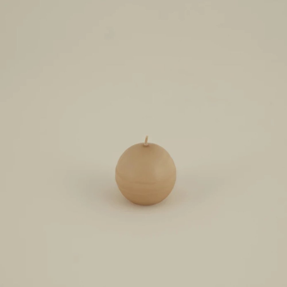 Karaca Home Ball Candle Ecru 6cm, 8680214388495