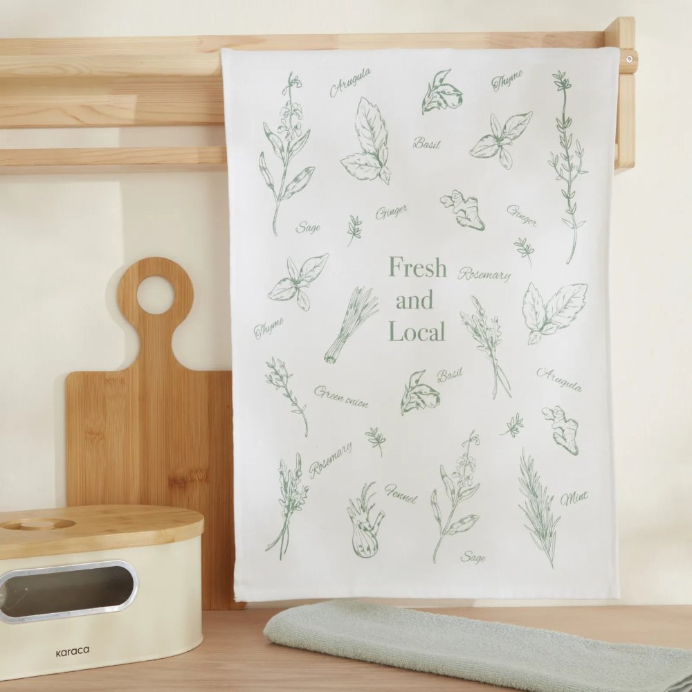 Karaca Home Fresh 2-Piece Kitchen Towel Set 40 x 60 cm, 8680214389133
