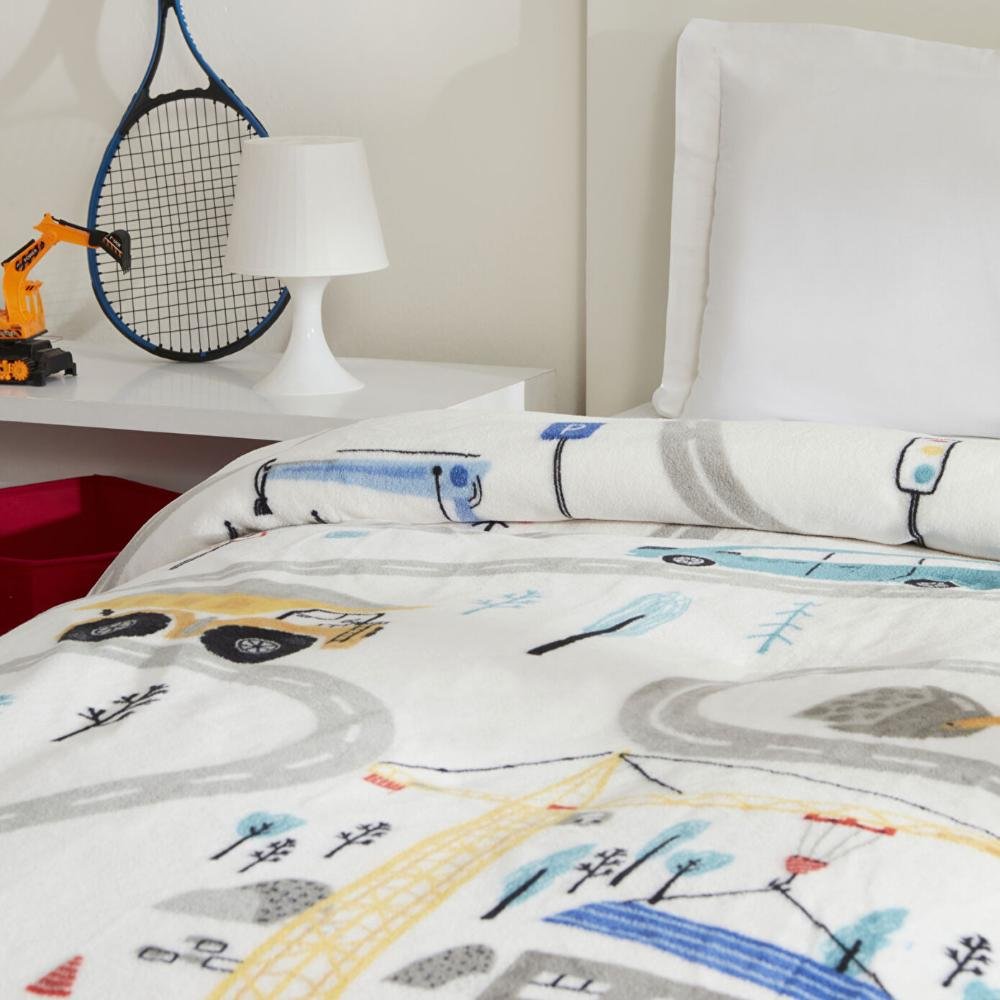Karaca Home Young Race Single Blanket, 8680214389652