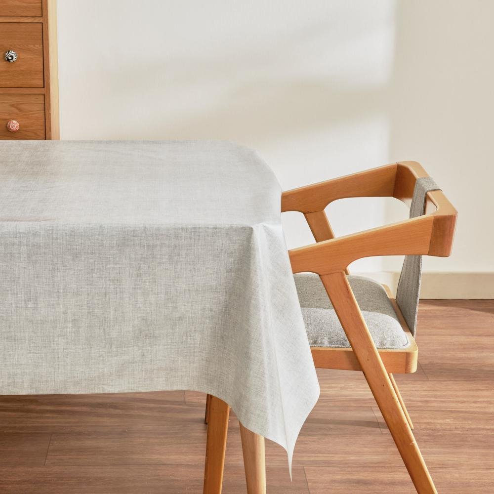 Karaca Home Luna PVC Tablecloth 140x200 cm - Grey, 8680214402115
