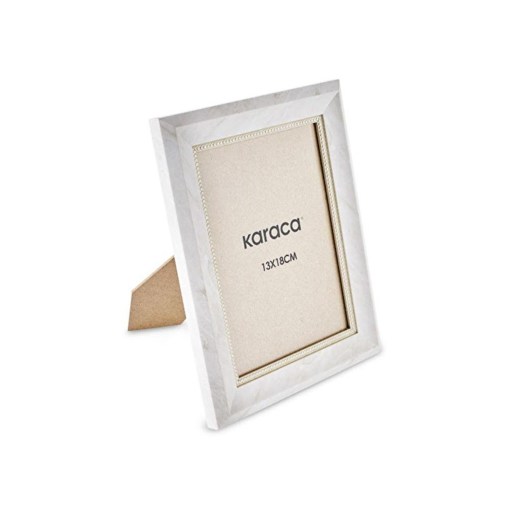 Karaca Bramble Photo Frame 13x18 cm - Cream, 8683650383192