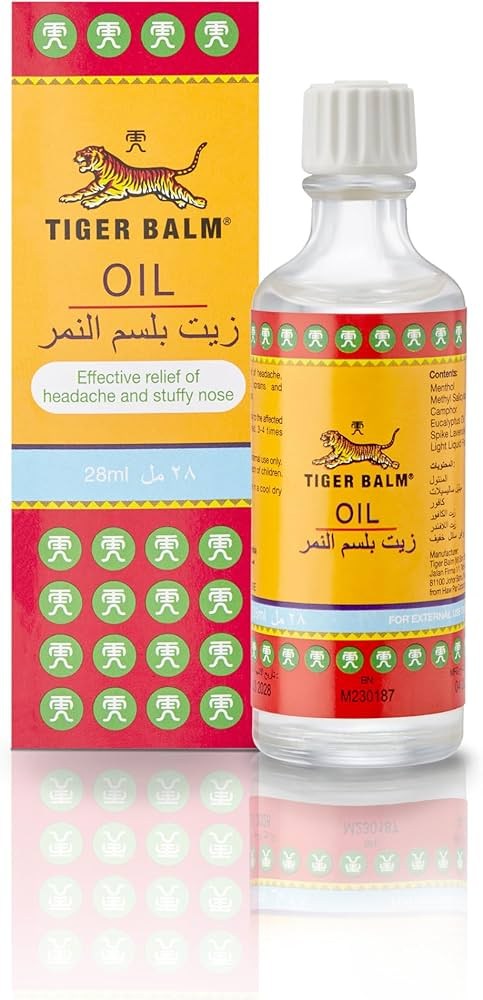 Tiger, Balm Liniment Oil 28ml.