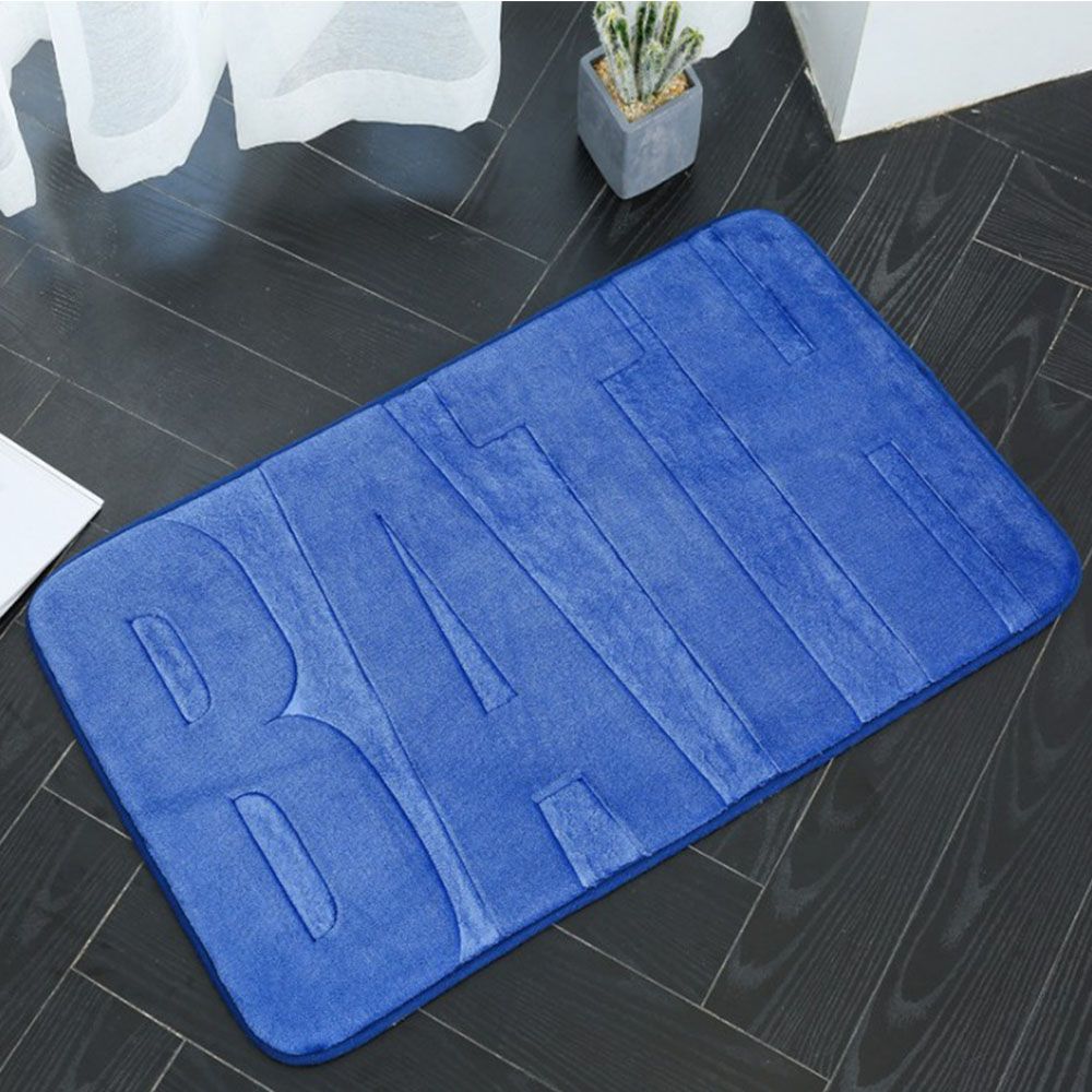 Sanitary, Bath Floor Mat 45x75 cm, Non-Slip, Available in Different Colors