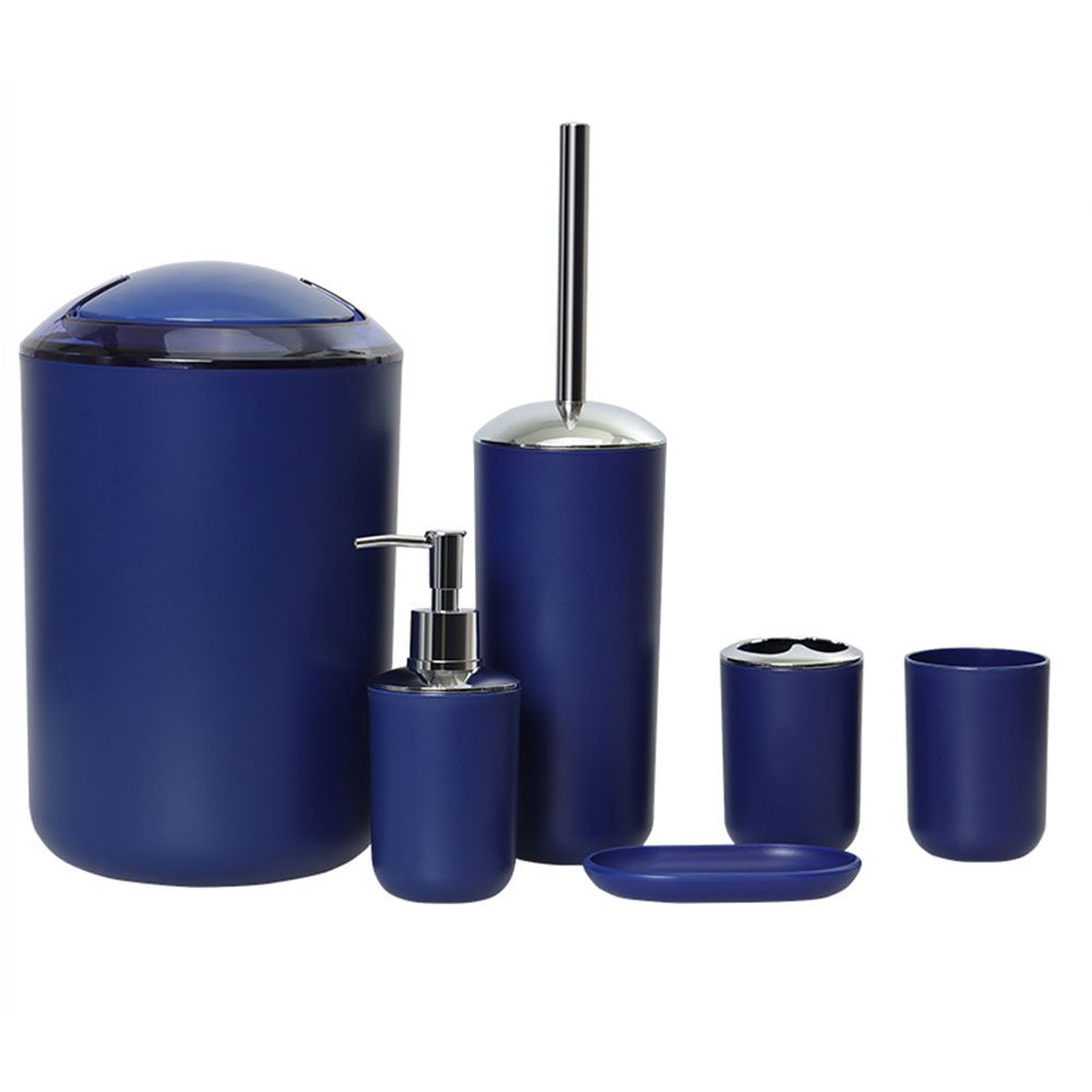 Sanitary, 6 Piece Bathroom Accessories Set, Available In Different Colors