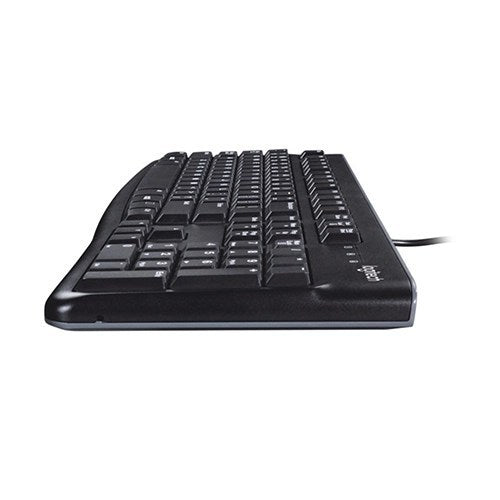 Logitech, Wired Keyboard?K120?En/Ar Black