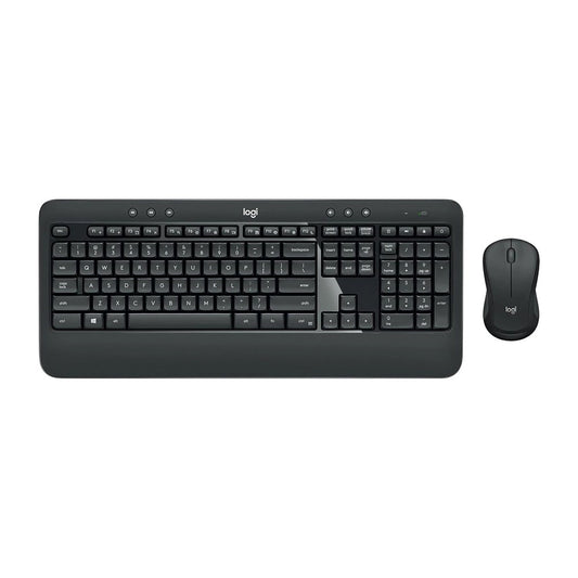 Logitech, Wireless Combo Mk540 Special Keys Music, Programmable, Palm Rest 3 Tilt Cl Indicator