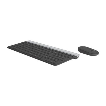Logitech, Wireless Combo Mk470 Slim Nano Receiver Black En/Ar