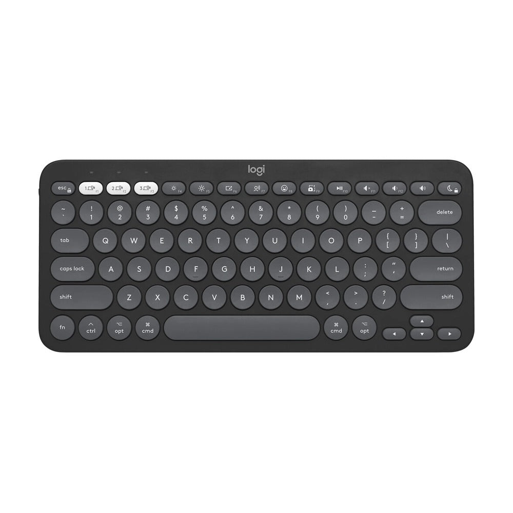 Logitech, Bluetooth Keyboard Pebble Keys 2 K380S Graphite