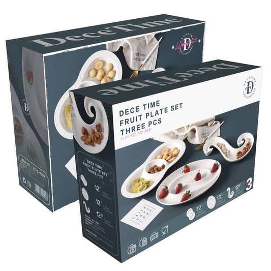 Dece Time, Snack Dish, 3 Pcs Set