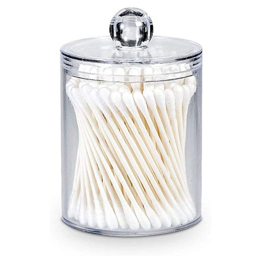 Cool Gift, Acrylic Cosmetic Organizer, Cotton Buds Round #2196