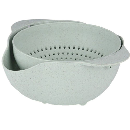 Cool Gift, Double Layer Fruit & Vegetable Drain Basket, Available in Different Colors