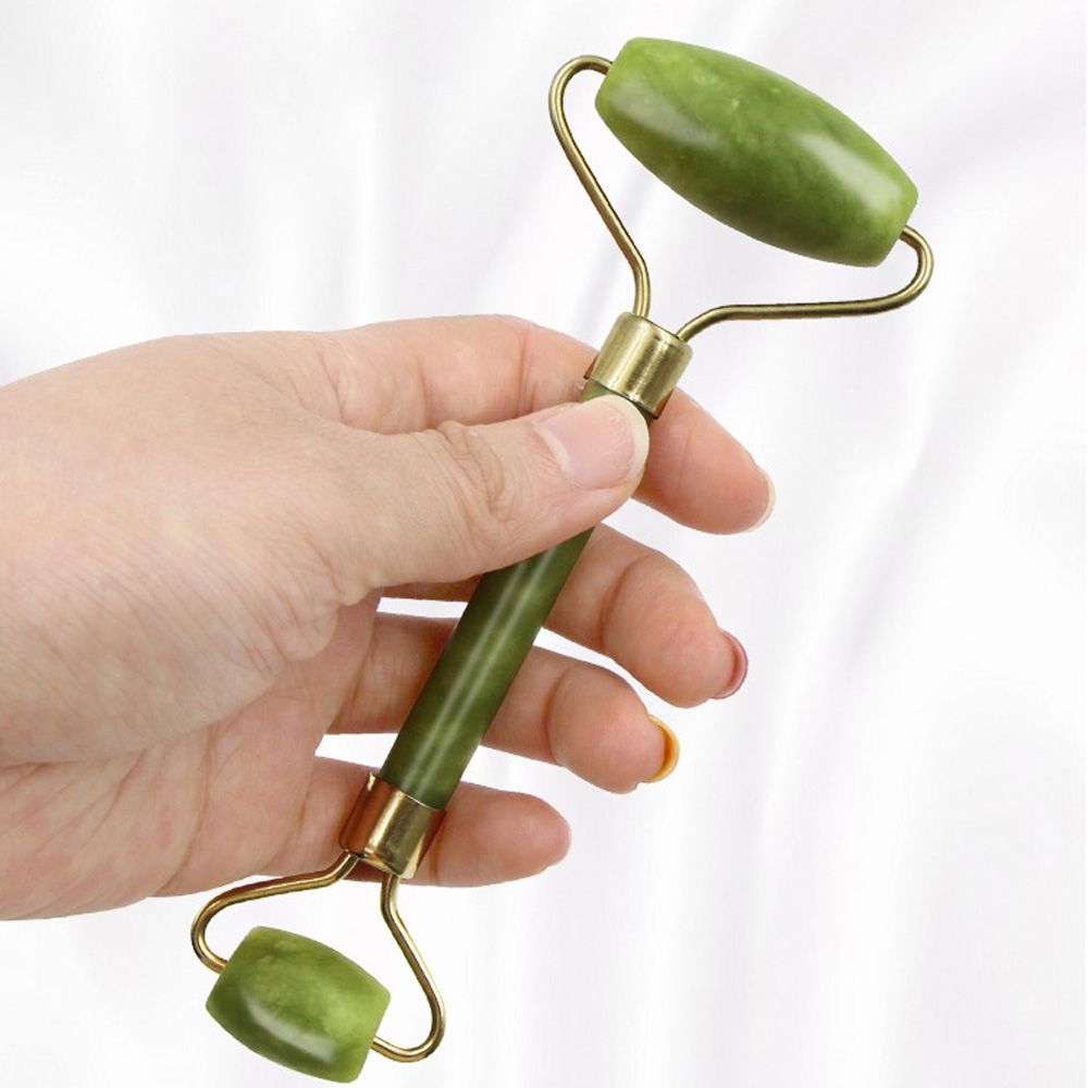 Cool Gift, Facial Massager, Stone Jade Massage Roller