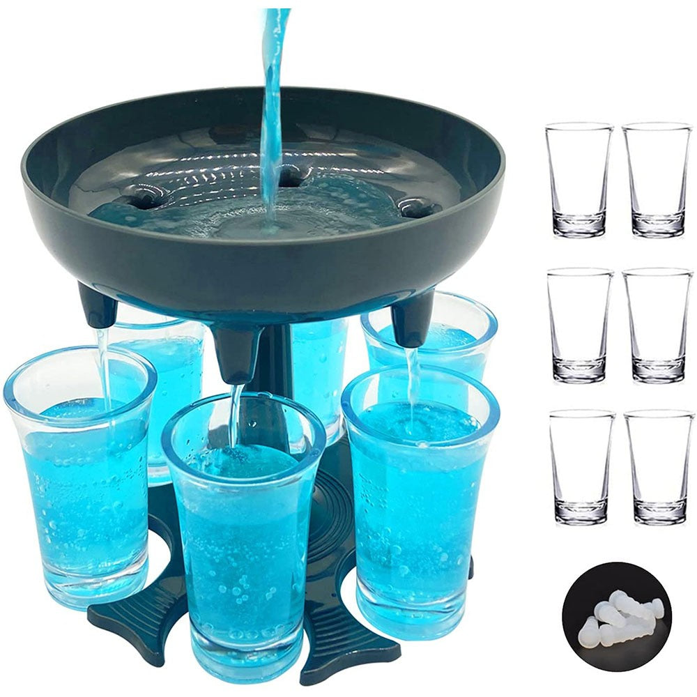 Cool Gift, 6 Shot Glass Dispenser and Holder