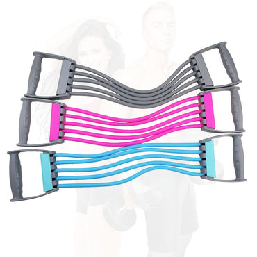 Cool Gift, Adjustable Chest Expander 5 Ropes, Available in Different Colors