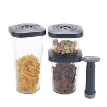 Cool Gift, 3 PCS Food Storage Container with Vacuum Sealed Set
