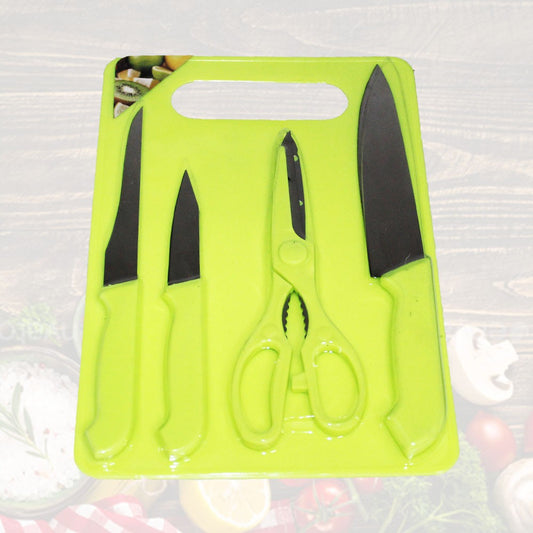 Cool Gift, Kitchen Board & Knives Sets, Available in Different Colors