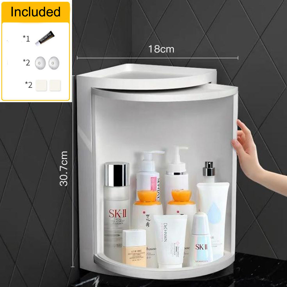 Cool Gift, Rotating Corner Shelf Cabinet, Available in Different Sizes
