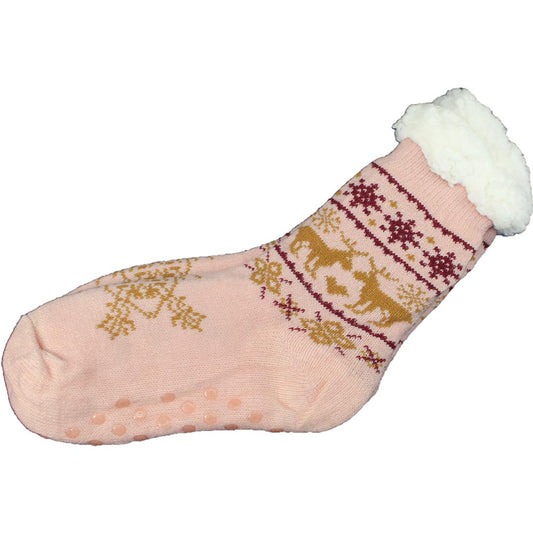 Cool Gift, Womens Slipper Socks Winter Warm Fleece, Available in Different Colors