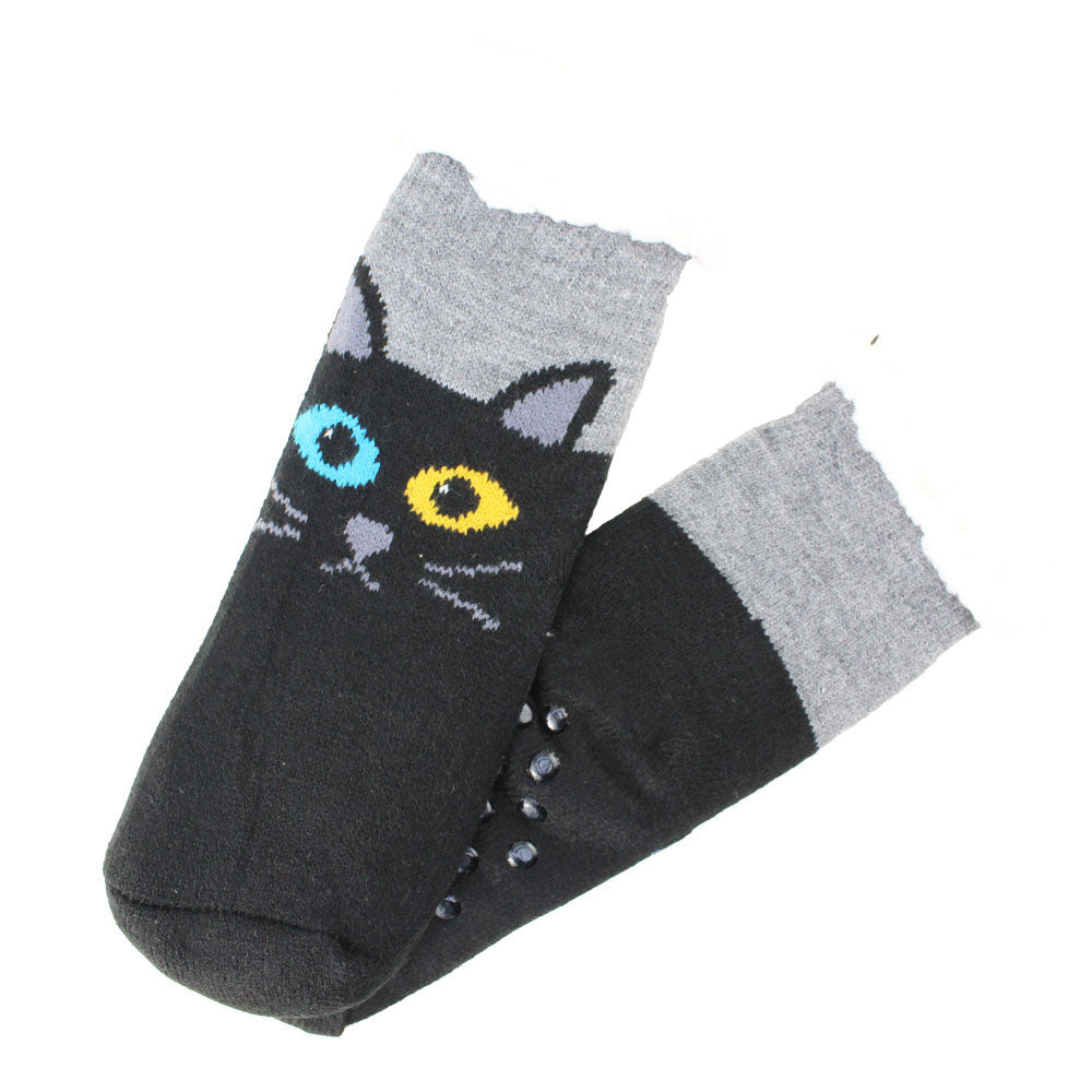 Cool Gift, Kids Slipper Socks Winter Warm Fleece, Available in Different Sizes