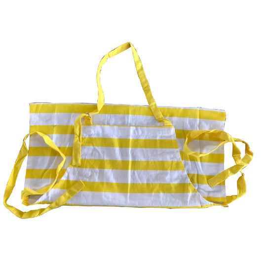 Promo, Apron Asstd, Yellow/White